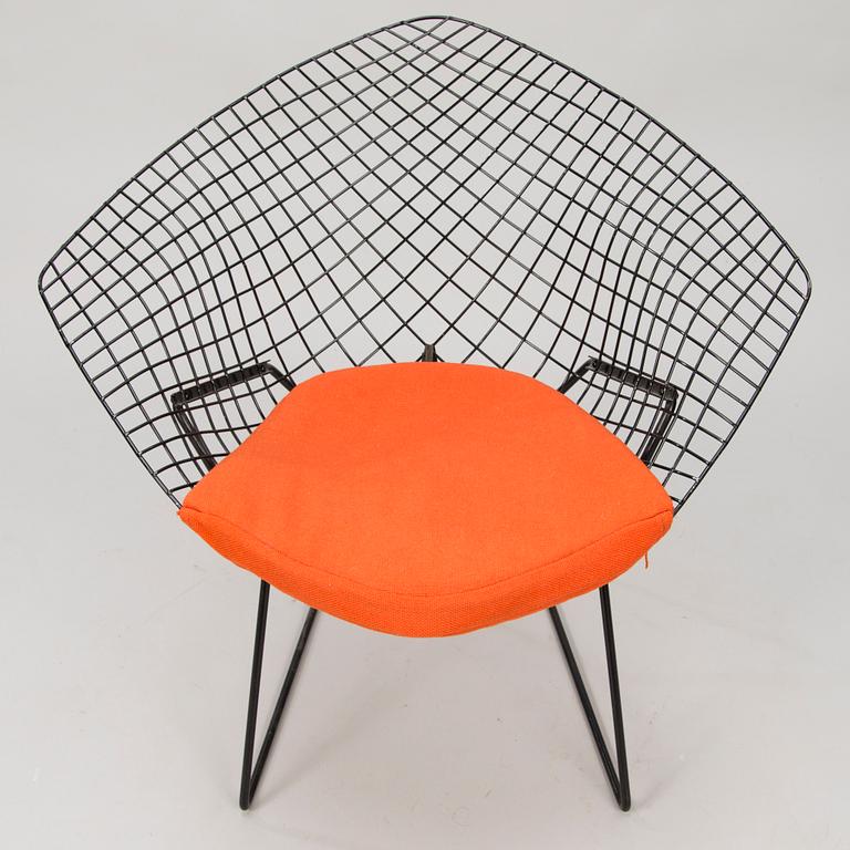 HARRY BERTOIA, Diamond Chair, manufactured in Finland under license to Fiskars, Billnäs, 1950s/1960s.