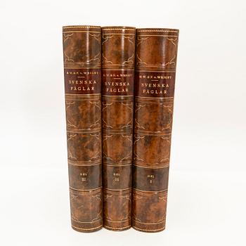 The Wright Brothers, book work, 3 volumes, "Swedish Birds", A. Börtzells tryckeri AB, Ivar Baarsen, Stockholm, 1927-1929.