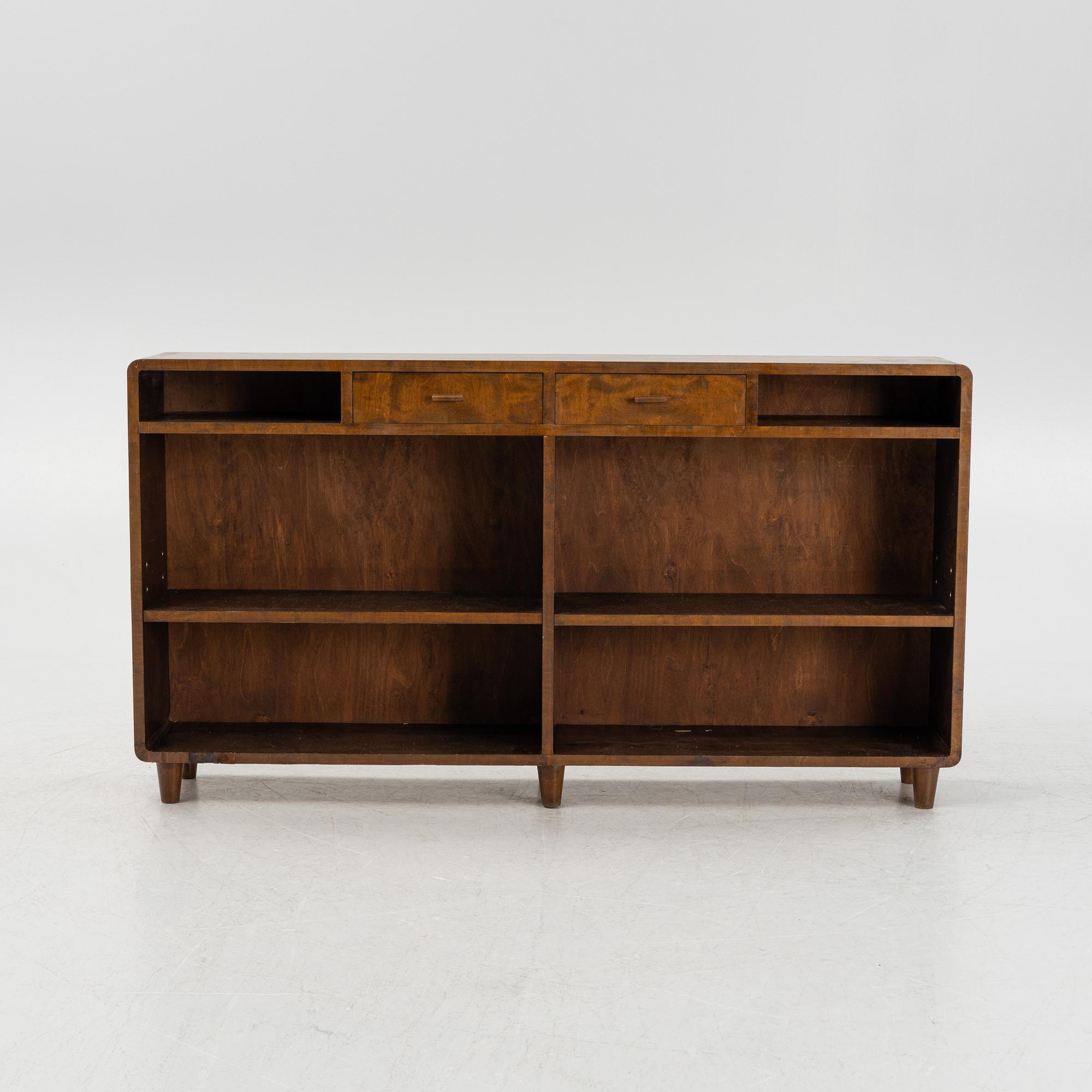 Bokhylla, 1930-/40-tal.