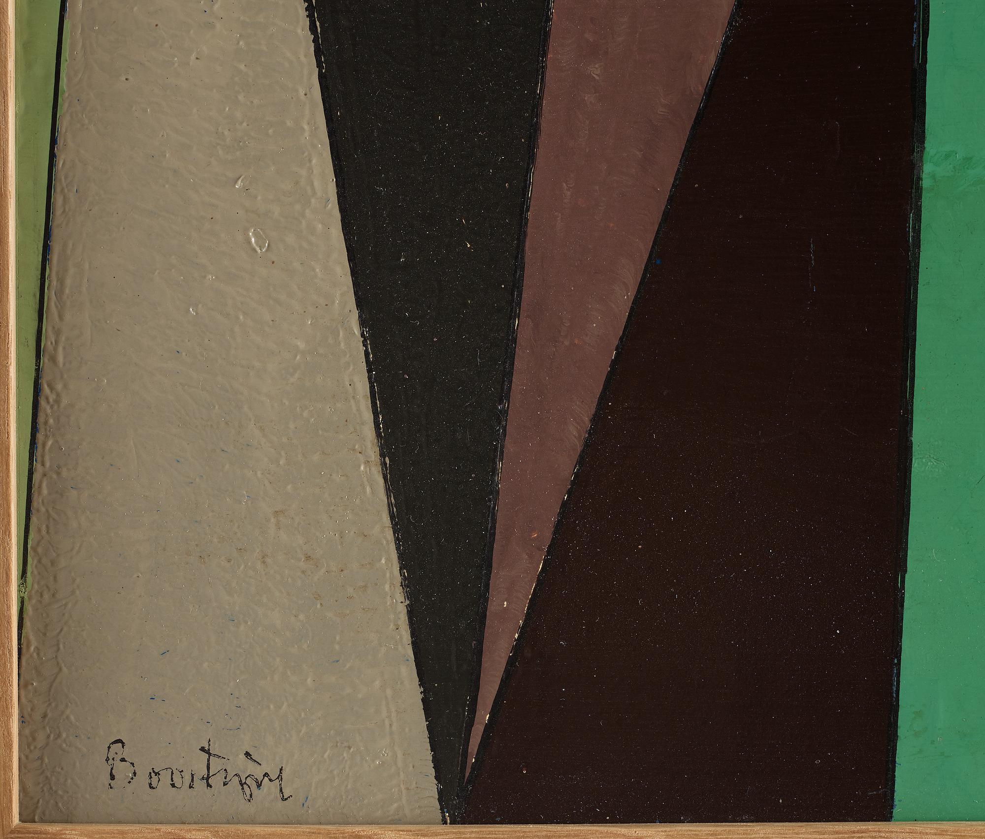 HARRY BOOSTRÖM, Oil on panel, signed. Dated -55 verso.