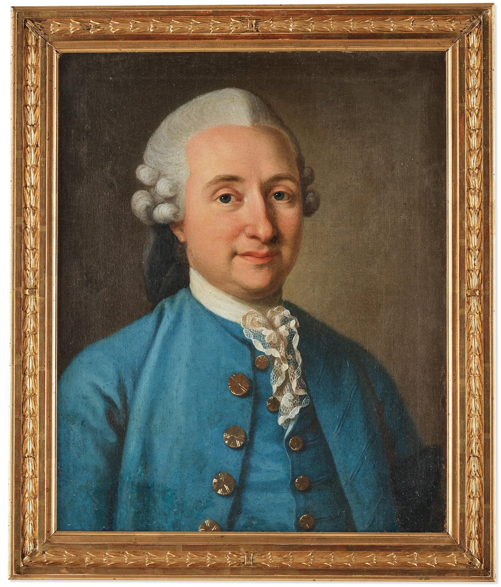 Ulrica Fredrica Pasch Tillskriven, ”Medicine doktor Johan Lorentz Odhelius” (1736-1816).