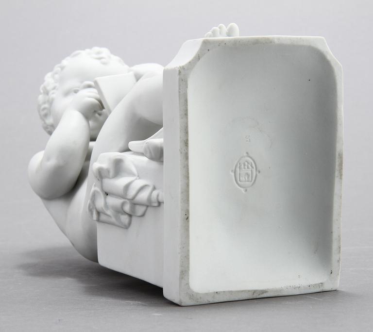SKULPTUR, parian, Katzhütte, Tyskland, 1900-tal.