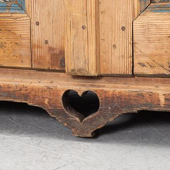 A cabinet, Värmland, dated 1842.