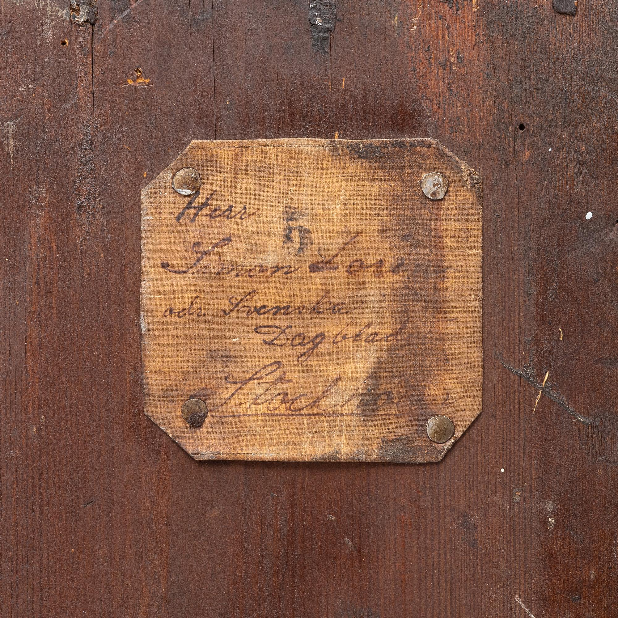 Corner cabinet, early 19th century, Gustavian.