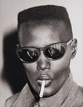 165. Ron Galella, "Grace Jones at Bond's, New York", 1980.