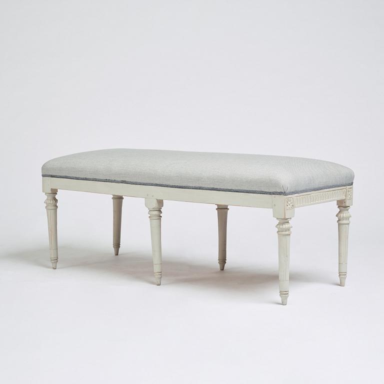 A Gustavian bench from Lindome by Anders Andersson.