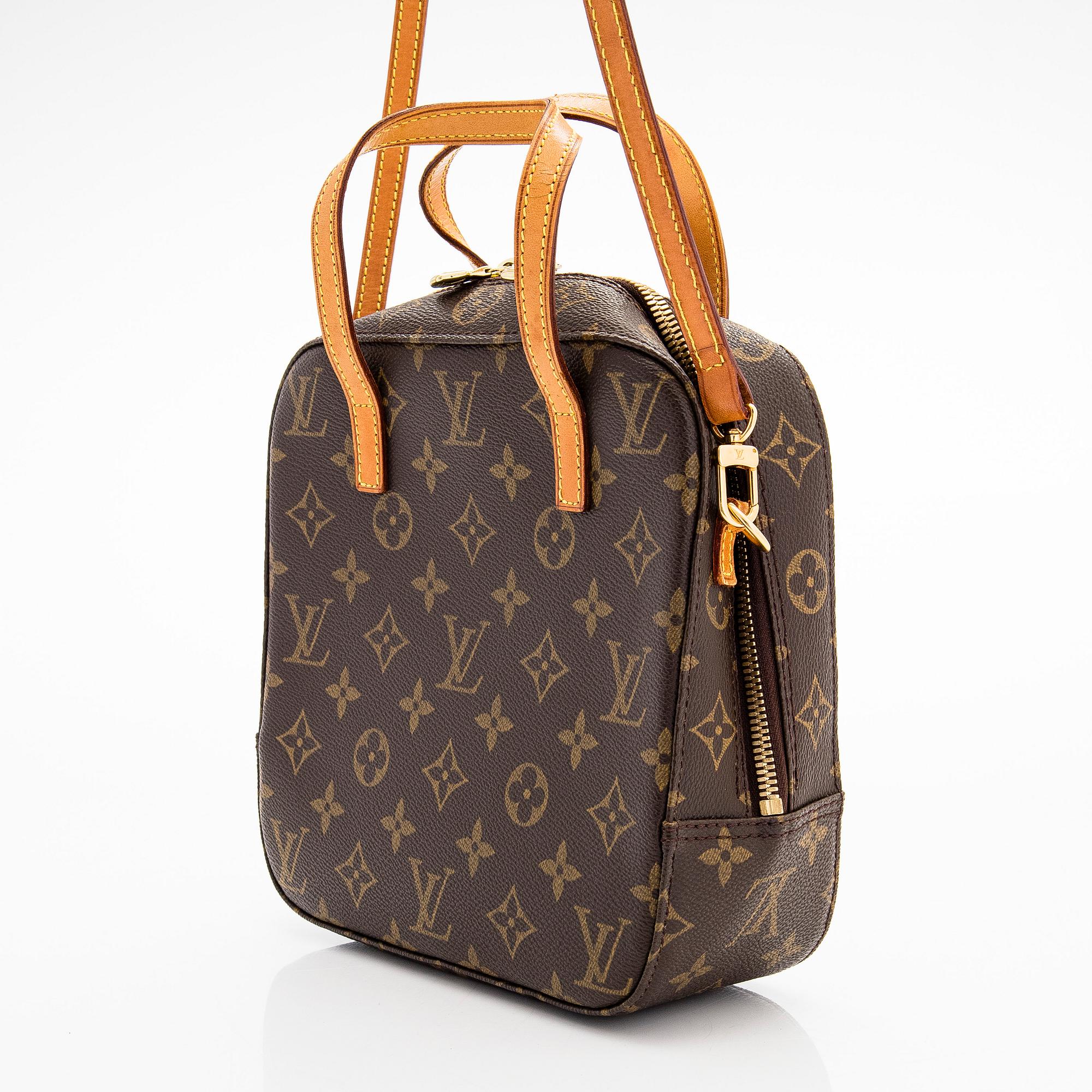 Louis Vuitton, a Monogram Canvas 'Spontini' bag.