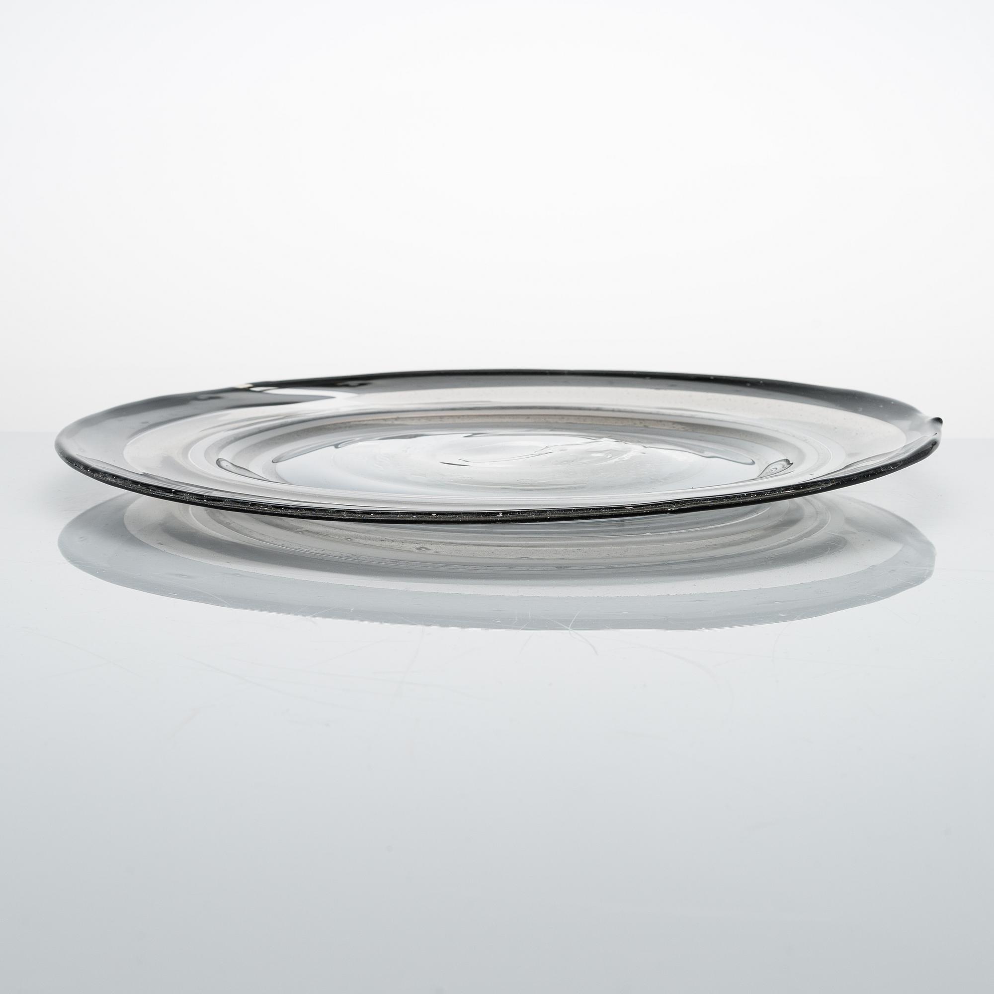 Kaj Franck, "Rengasvati", lasia, signeerattu Kaj Franck Nuutajärvi Notsjö.