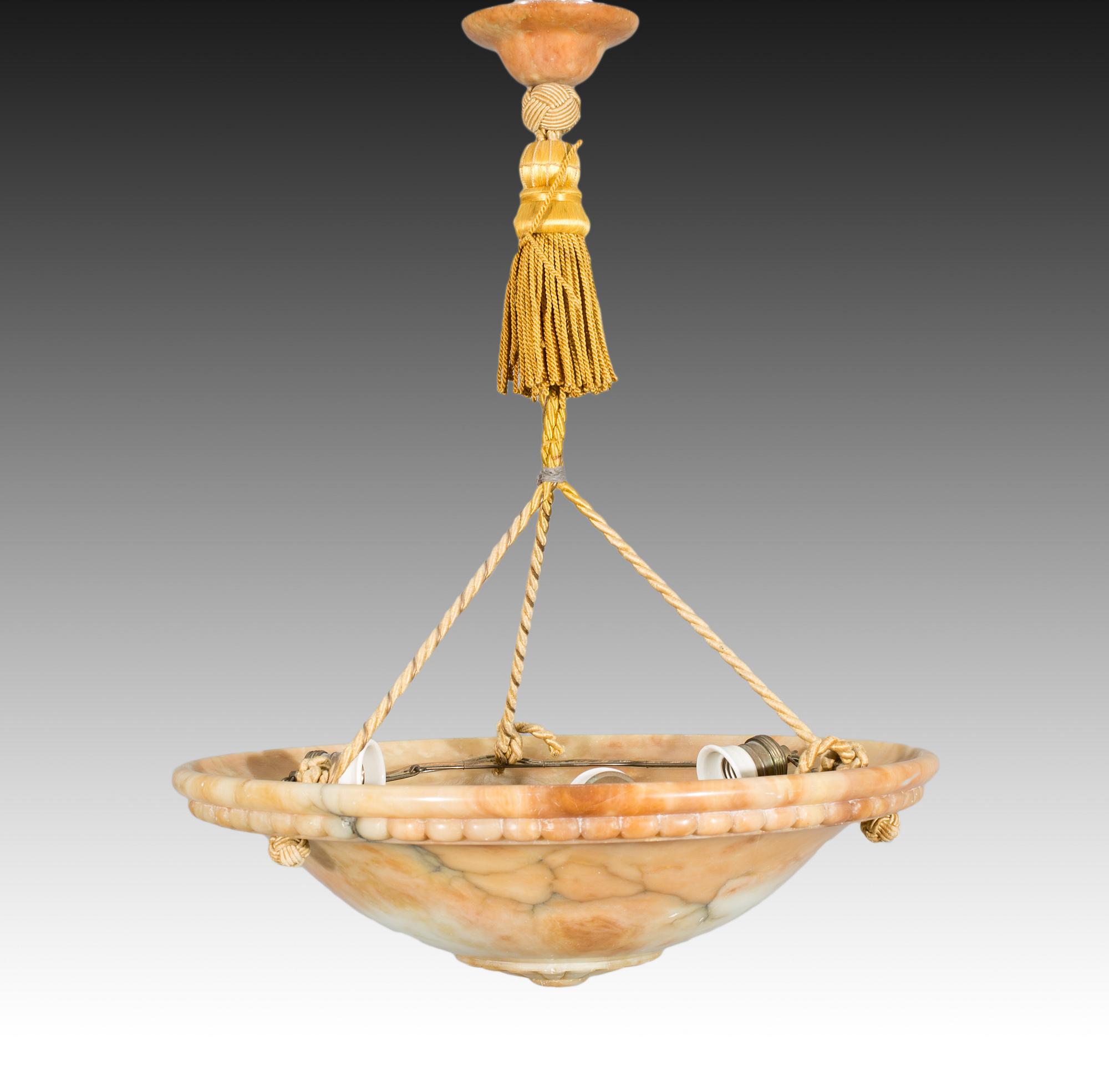 TAKAMPEL , alabaster, 1920/30-tal.