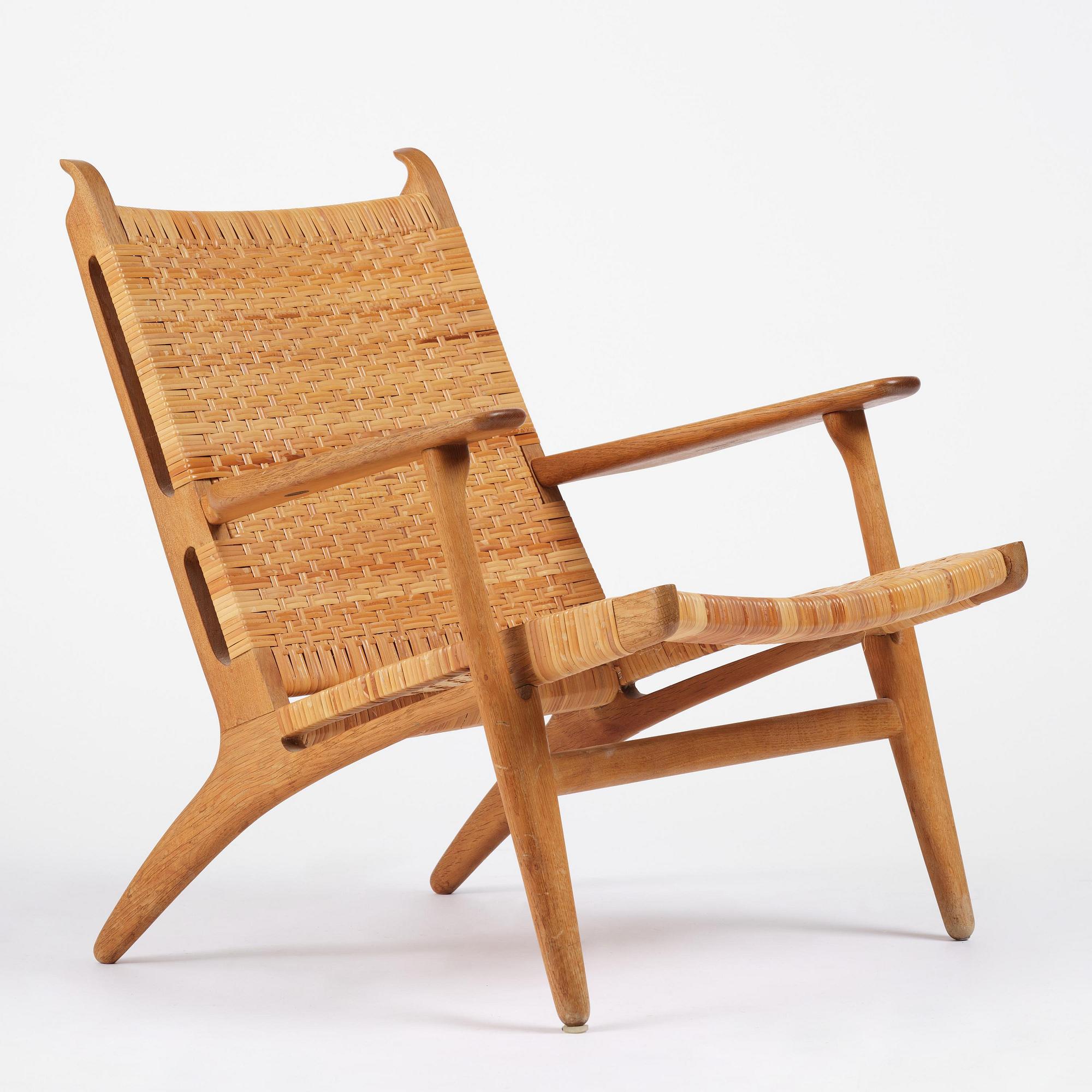 Hans J. Wegner, fåtölj, "CH27", Carl Hansen & Son, Danmark, 1950-tal.