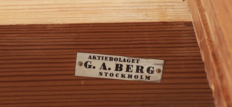 MATBORD, G A Berg, Stockholm, 1900-tal.