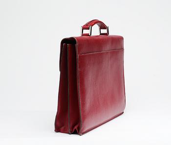A Prada briefcase.