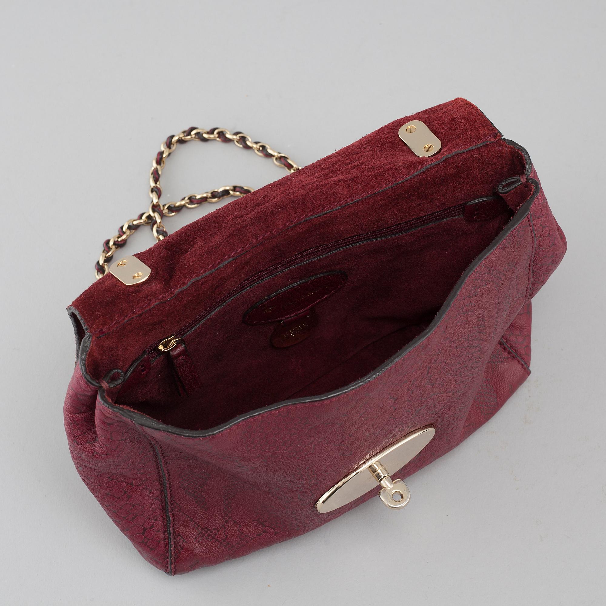 Bag "Lily Silky Snake" Mulberry.
