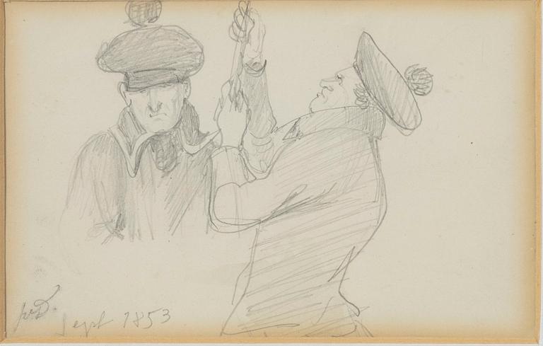 Fritz von Dardel, Matroses.