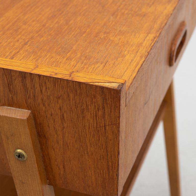 Sängbord, ett par, Sverige, 1950/60-tal.