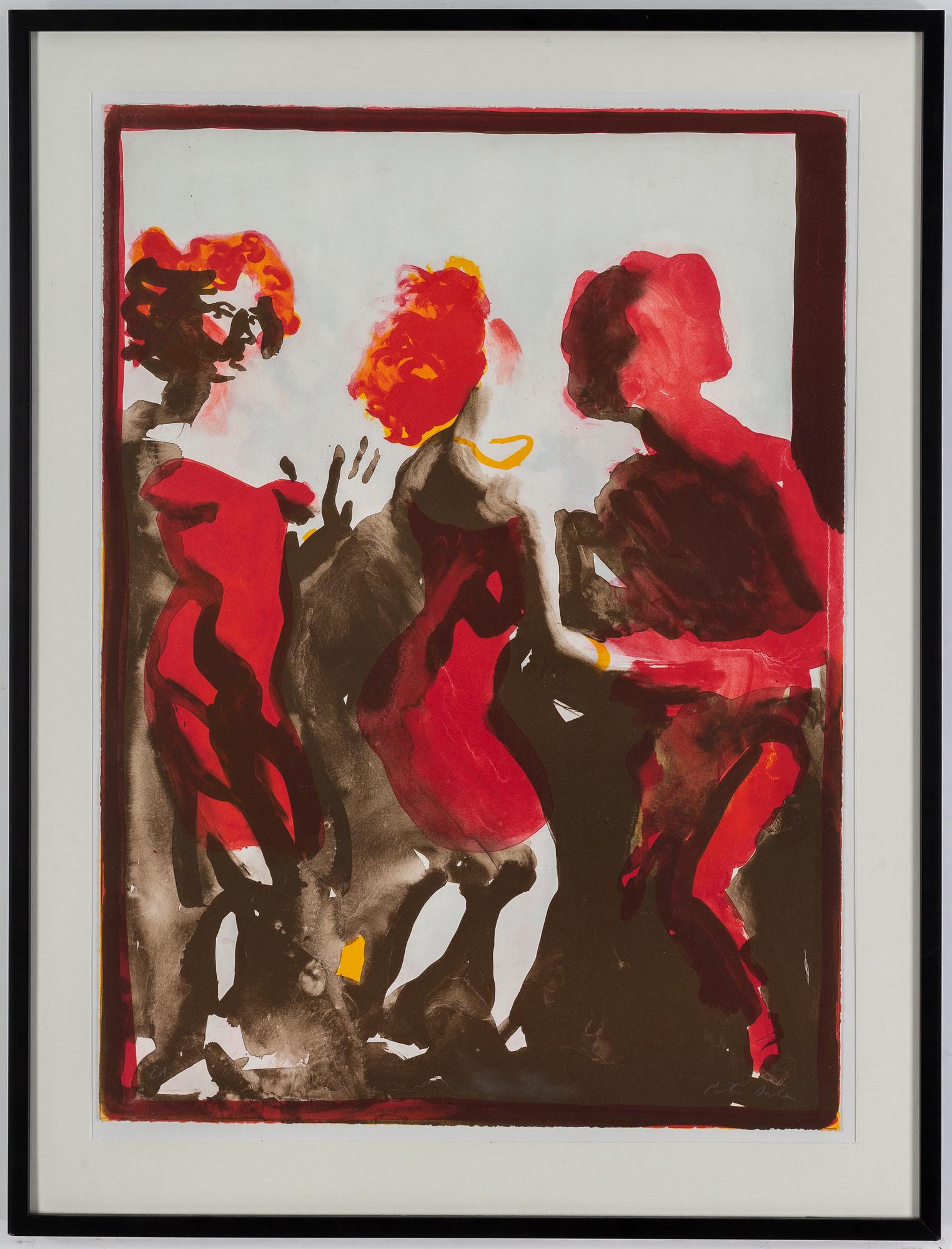 PETER DAHL, färglitografi, signerad och numrerad EA.