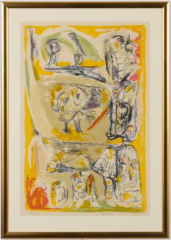 Asger Jorn, "Les Suedoises s'amusent"(The Swedish women are having fun).