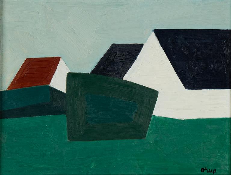 Bengt Orup, olja på duk, signerad.