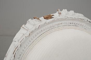 STOLAR, ett par, Louis XVI-stil, 1900-talets första hälft.