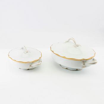 Service for 100 persons, Rosenthal, first half of the 20th century porcelain.