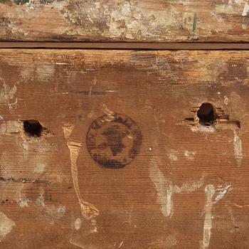 KONSOLBORD, med Stockholm hallstämpel 1763, Rokoko.