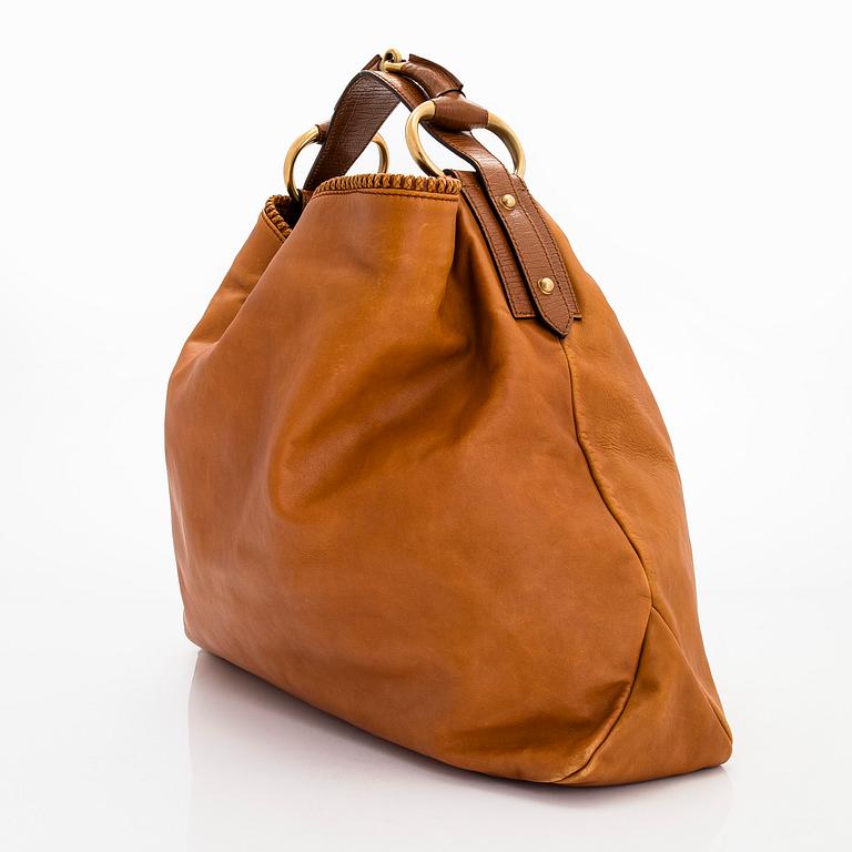 Gucci, a 'Horsebit Hobo' bag.