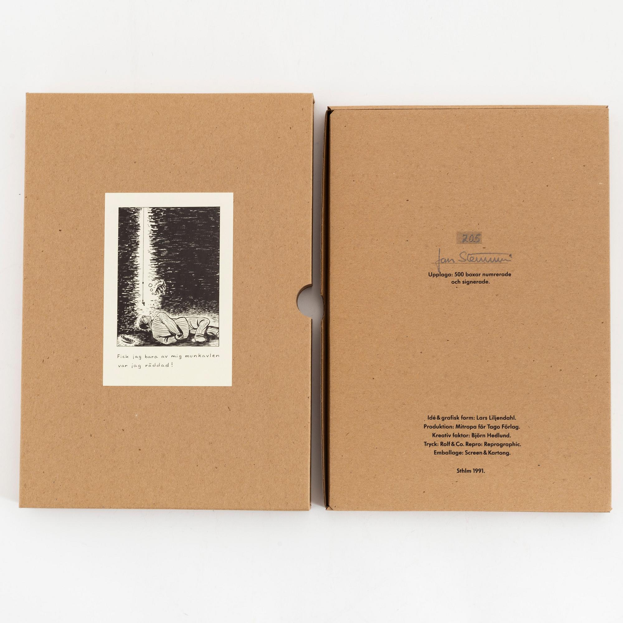 Jan Stenmark, portfolio including 16 prints signed edition 206/500.