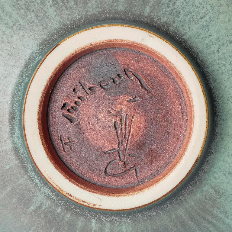 Berndt Friberg, a set of 9 stoneware vases and 3 bowls, Gustavsberg Studio, Sweden, 1956-66.