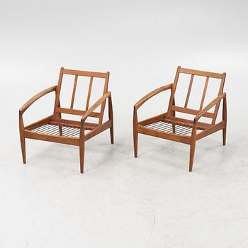 Kai Kristiansen, a pair of armchairs, model 121.
