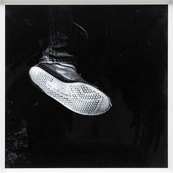 Robert Zuckerman, "Suspended Sneaker".