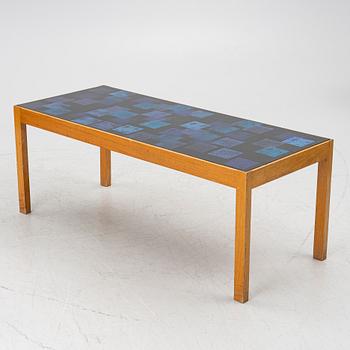 David Rosén, and Algot Törneman, a 'Blue Square' coffee table, Triva, Nordiska Kompaniet, 1950s.