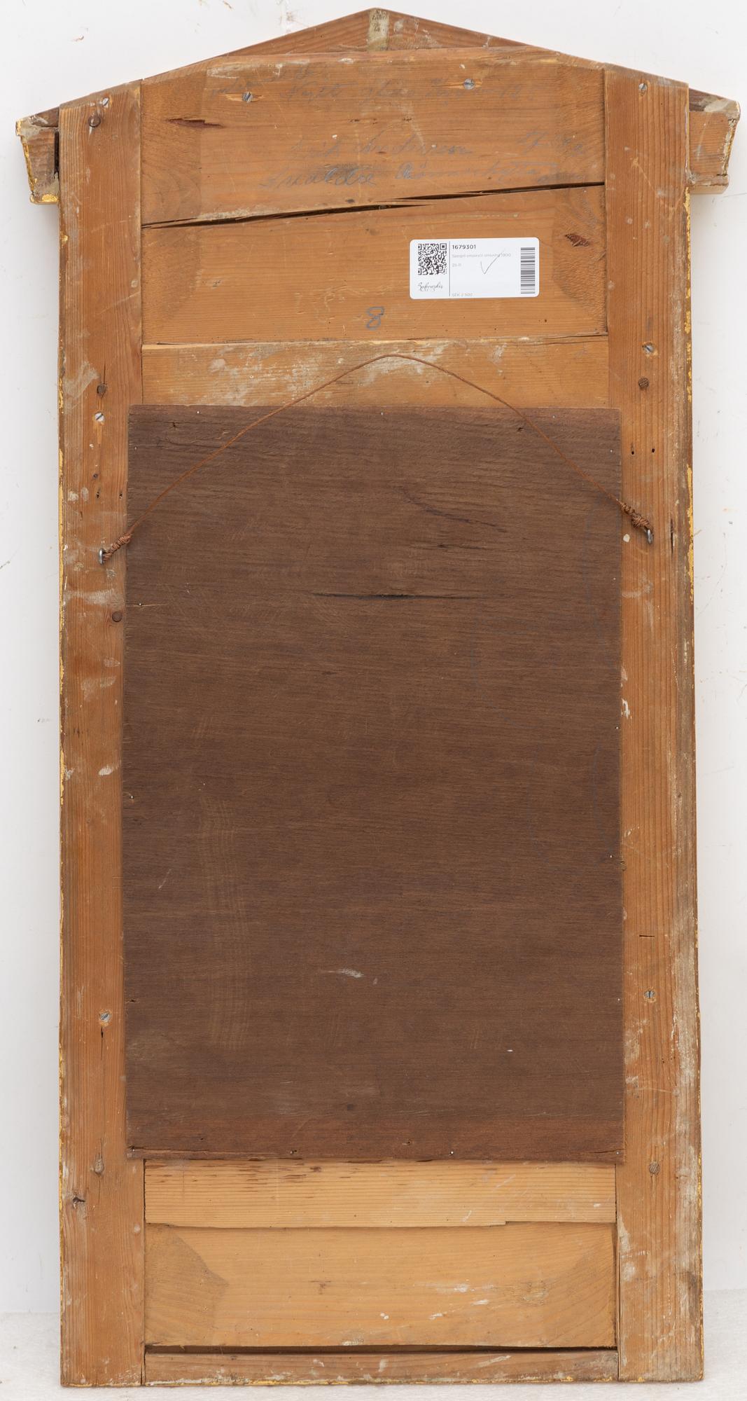 Mirror, Empire style, circa 1900.