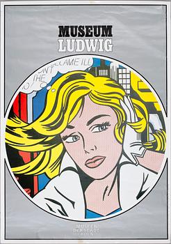 UTSTÄLLNINGSAFFISCHER, 3 st. Roy Lichtenstein, Allen Jones och Pierre Fernandez Arman, 1900-talets andra hälft.