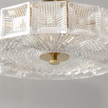 Carl Fagerlund, Taklampa/Plafond Orrefors sent 1900-tal.