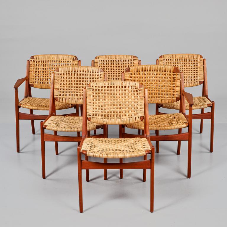 STOLAR, 4 + 2, Arne Vodder och Anton Borg, Vamo, Danmark, 1960-tal.