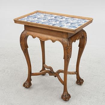 Tebord, 1700-talets första hälft, Senbarock.
