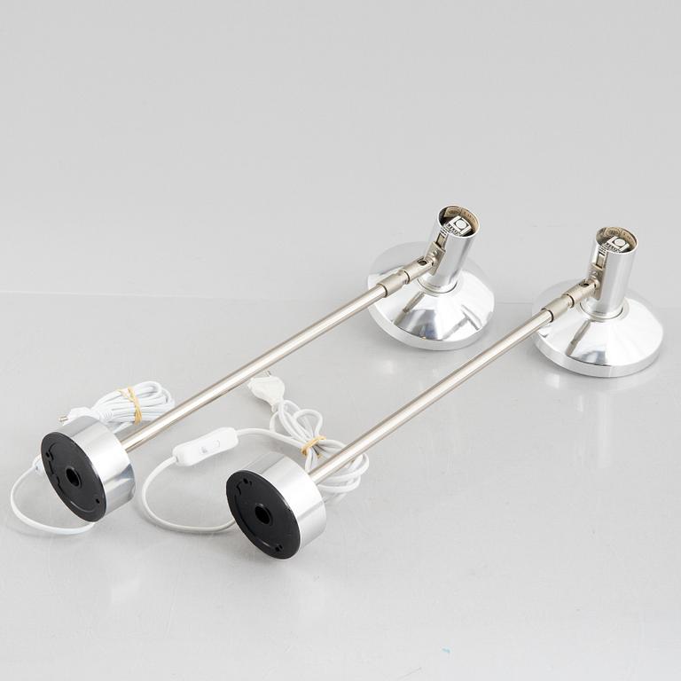Hans-Agne Jakobsson, a pair of wall lamps, Lilux.