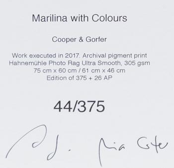 Cooper & Gorfer, "Marilina with Colours".