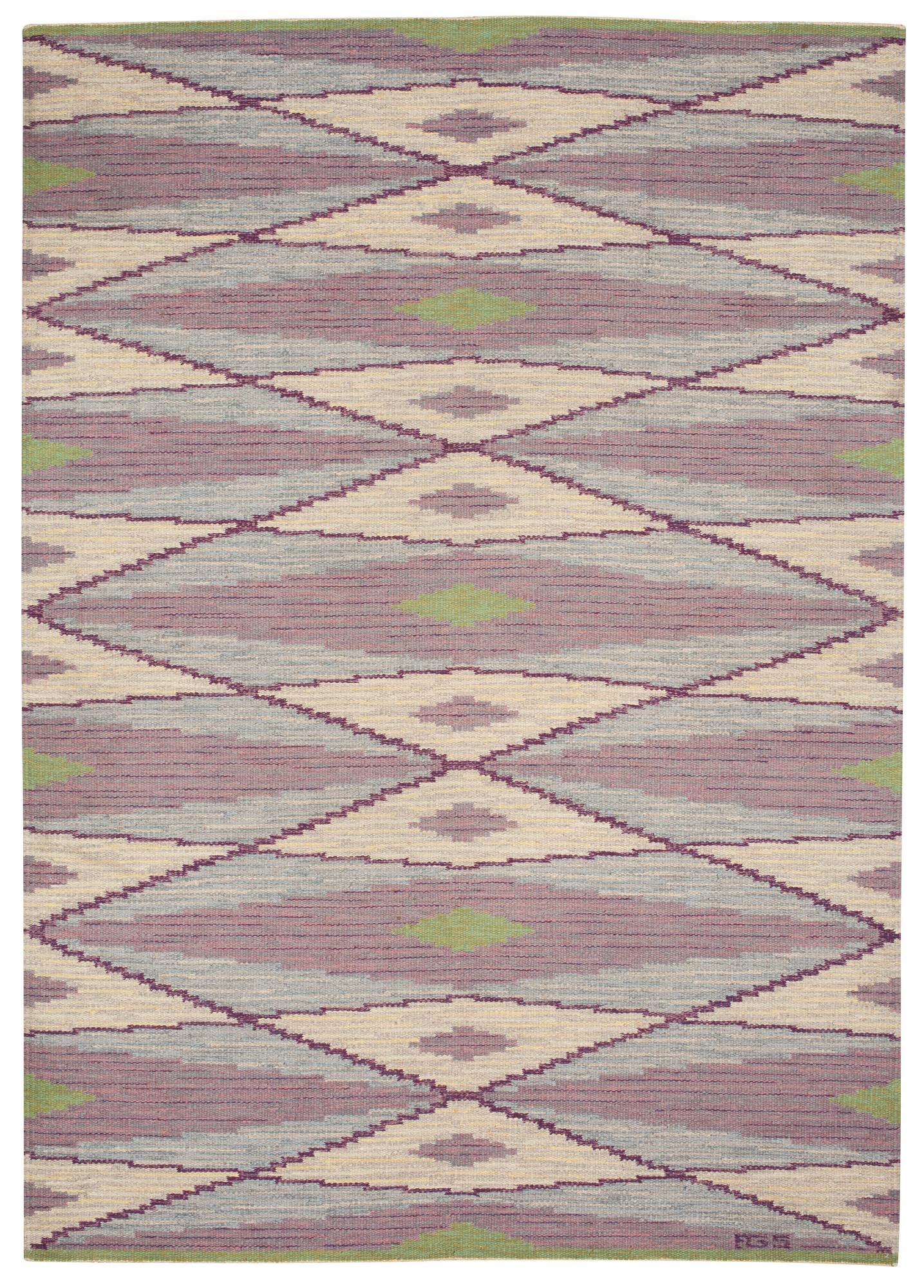 MATTA. Rölakan. 244 x 173,5 cm. Signerad AGS (Anna Greta Sjöqvist).