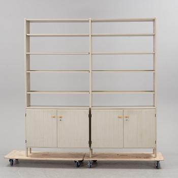 A bookshelf by AB Nordiska Kompaniet, stockholm, second half of the 20th century.