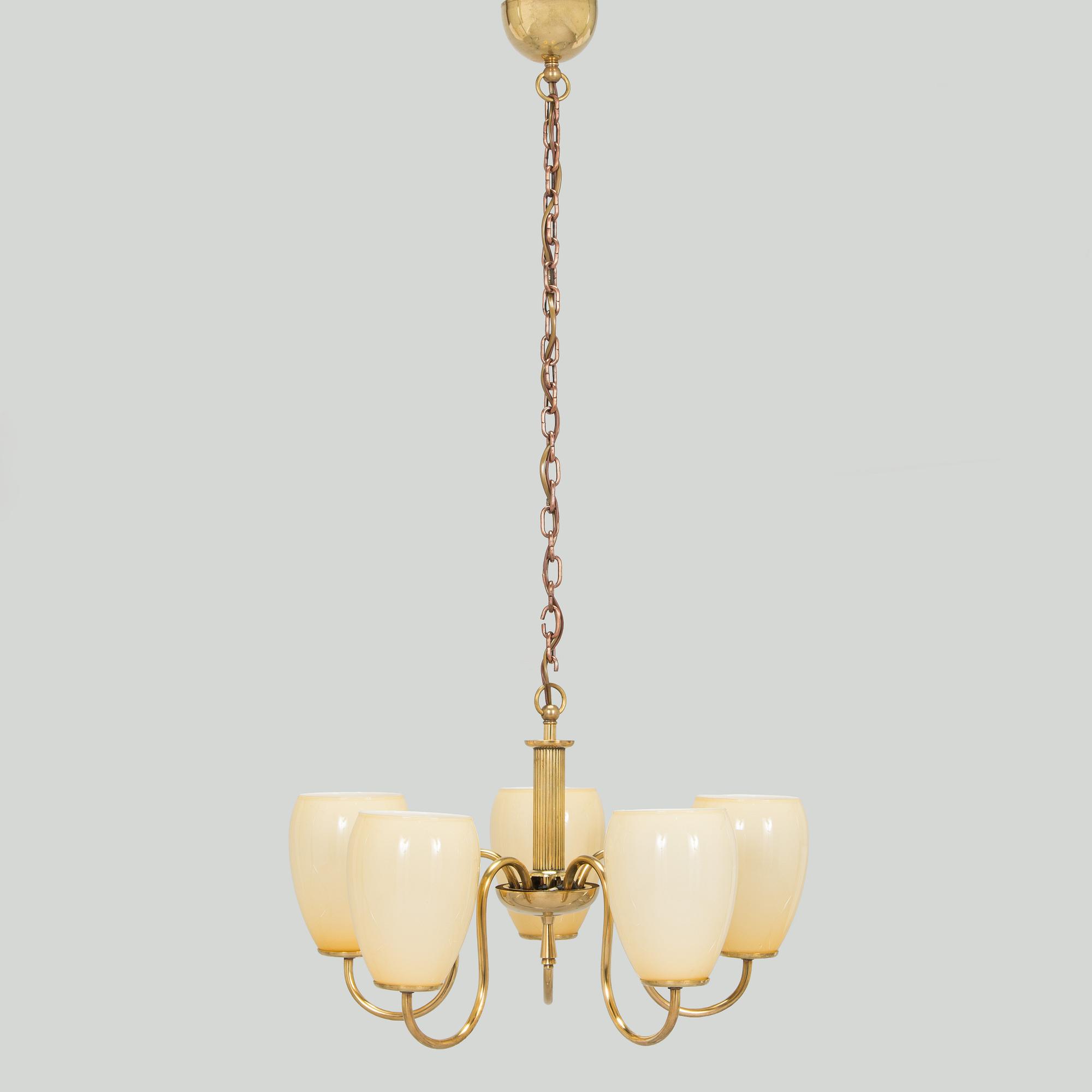 Paavo Tynell, a 1930s '1416' candelier for Taito.