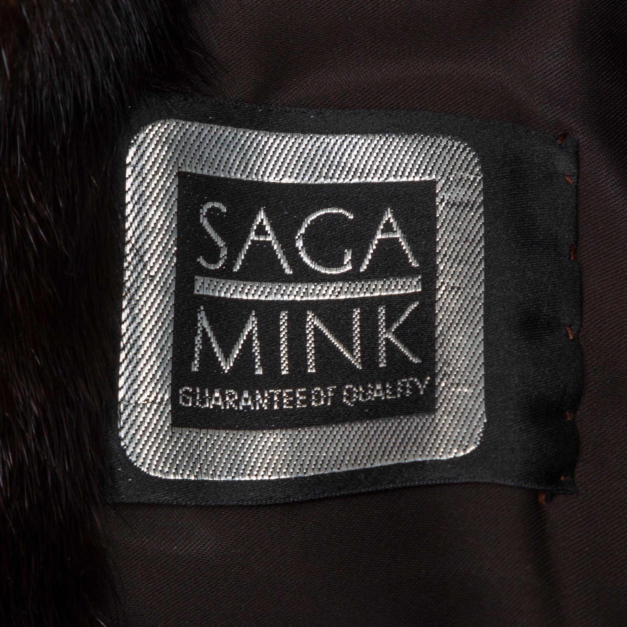 A mink fur, size ca 38.