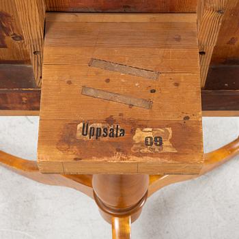 A late 19th century tilt-top table.
