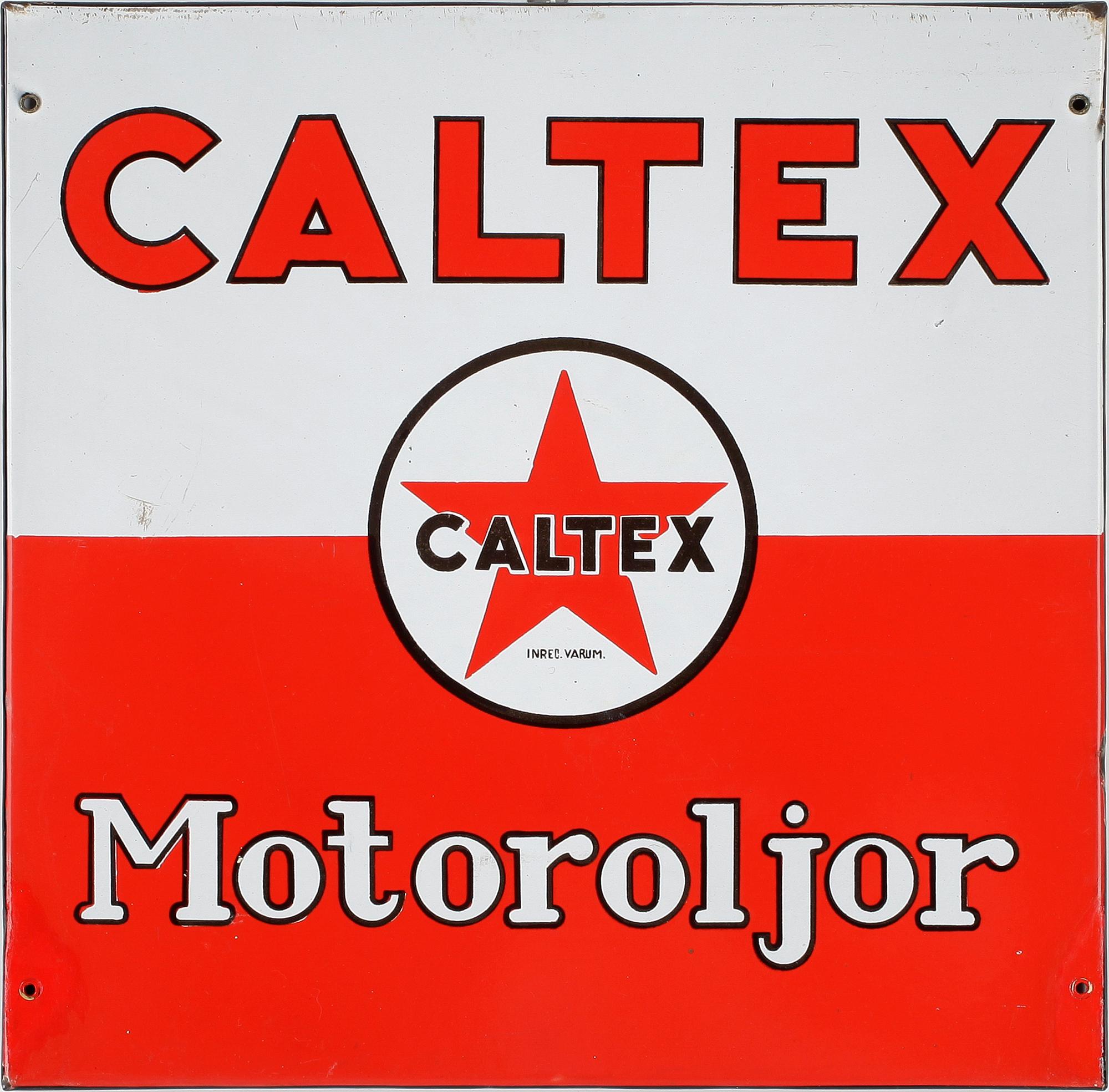 REKLAMSKYLTAR, 2 st, emalj, bland annat omkring 1900-talets mitt.