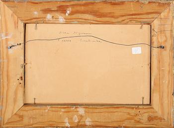 OLLE NYMAN, olja på pannå, signerad och daterad -48.