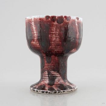 Lisa Larson, vas, stengods, troligen prototyp, Gustavsberg.