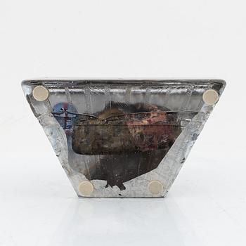 Bertil Vallien, a unique glass sculpture, Kosta Boda, Sweden.