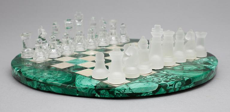 SCHACKBRÄDE, malakit, 1900-talets andra hälft.