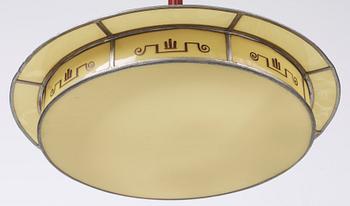 TAKLAMPA, 1920-tal. Höjd ca 60 cm.