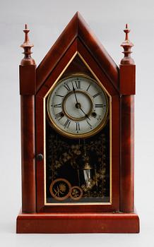 BORDSPENDYL, New Haven Clock Co, USA, sekelskiftet 1900.